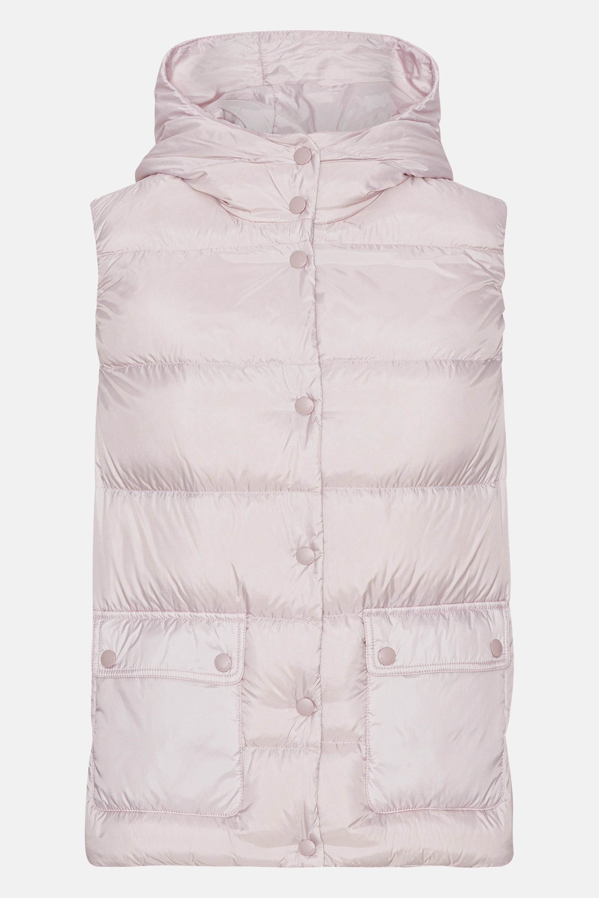 Ilse Jacobsen Hornbæk Outerwear Down vest Puffer vest 549 Concrete
